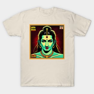 Dancing With Lord Shiva Vinyl Record Vol. 6 T-Shirt